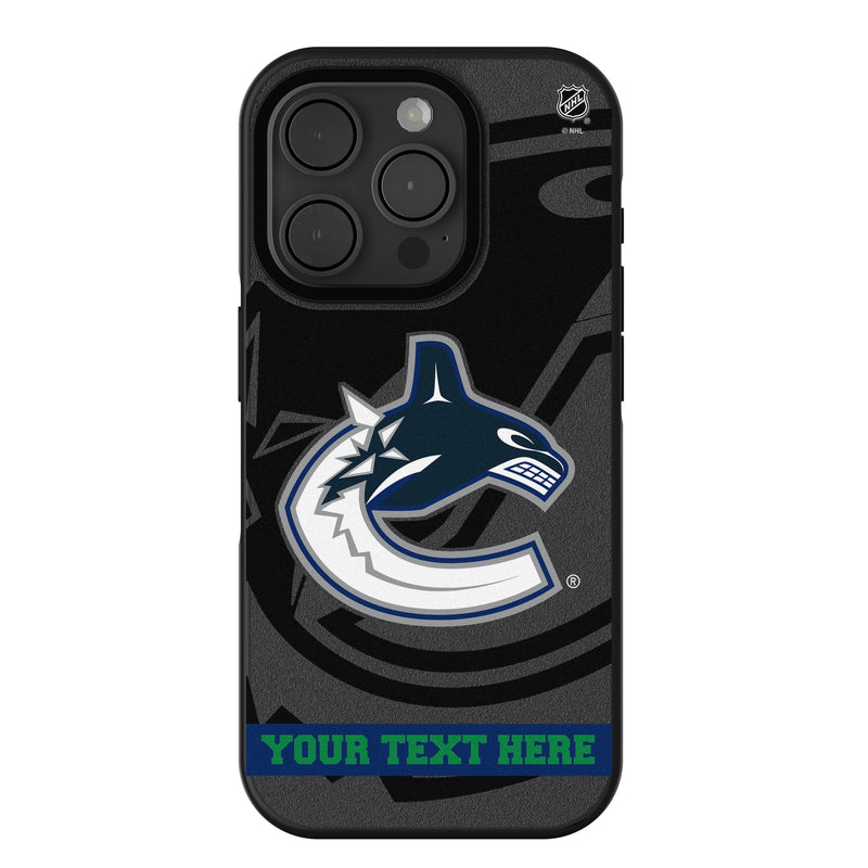Vancouver Canucks Personalized Tilt iPhone Bump Phone Case for Apple iPhone