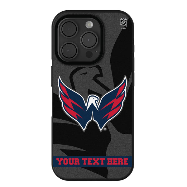 Washington Capitals Personalized Tilt iPhone Bump Phone Case for Apple iPhone
