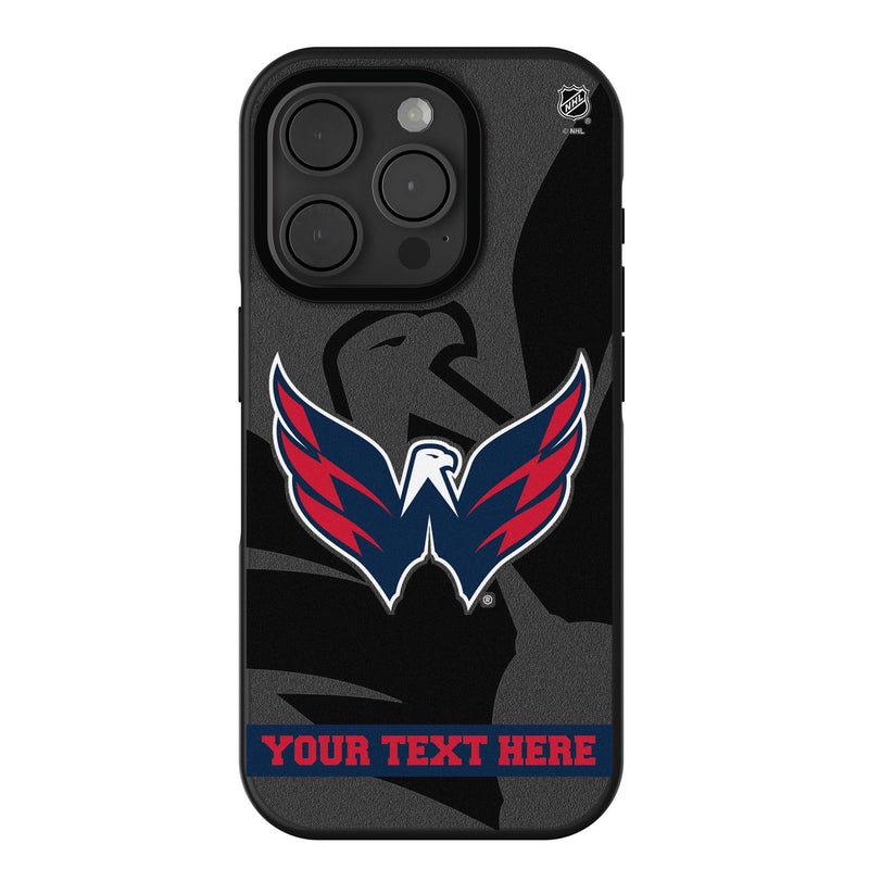 Washington Capitals Personalized Tilt iPhone Bump Phone Case for Apple iPhone