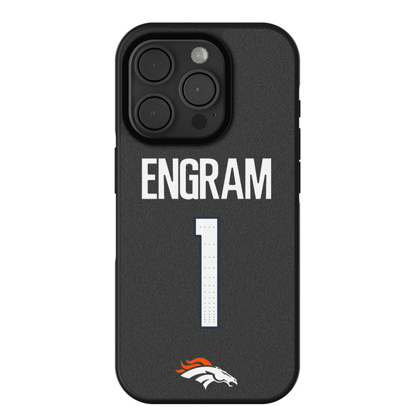 Evan Engram Denver Broncos 1 Game Tactic iPhone Bump Phone Case for Apple iPhone