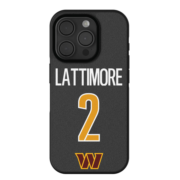 Marshon Lattimore Washington Commanders 2 Game Tactic iPhone Bump Phone Case for Apple iPhone