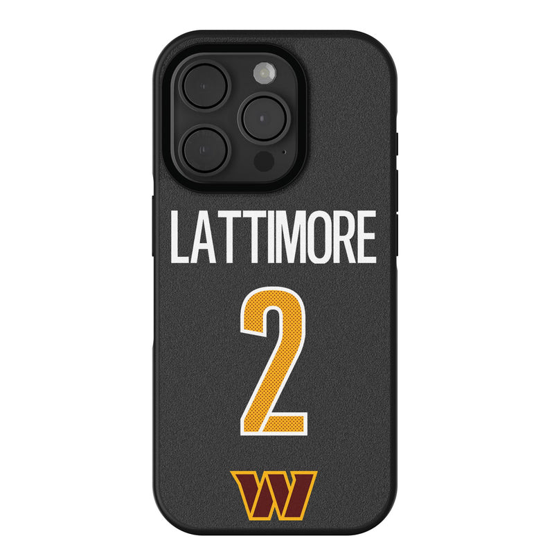 Marshon Lattimore Washington Commanders 2 Game Tactic iPhone Bump Phone Case for Apple iPhone