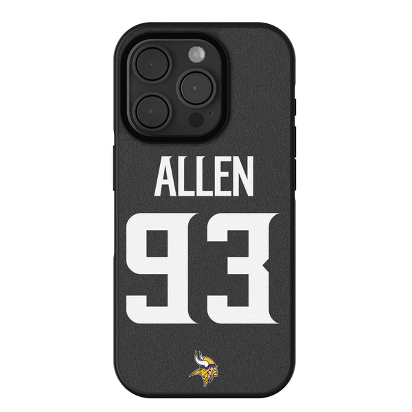 Jonathan Allen Minnesota Vikings 93 Game Tactic iPhone Bump Phone Case for Apple iPhone