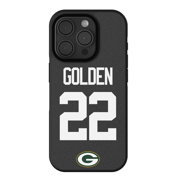 Matthew Golden Green Bay Packers 22 Game Tactic iPhone Bump Phone Case for Apple iPhone