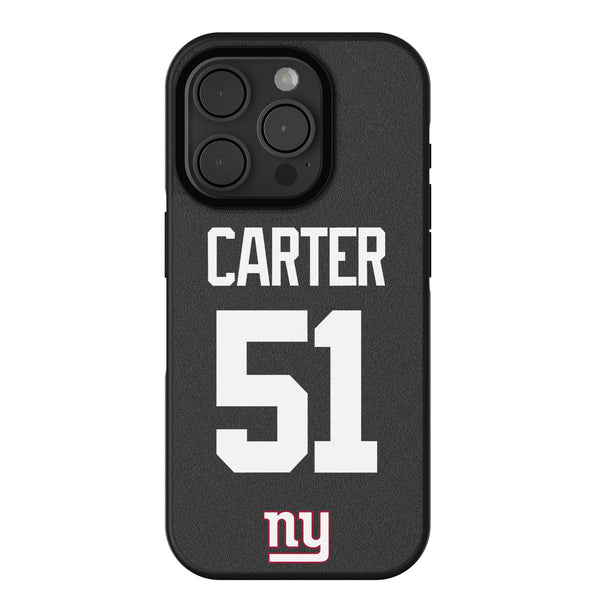 Abdul Carter New York Giants 51 Game Tactic iPhone Bump Phone Case for Apple iPhone