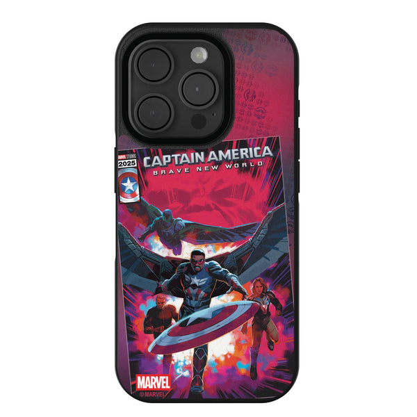 Marvel Avengers Sam Wilson Captain America Cover Art iPhone Bump Phone Case for Apple iPhone