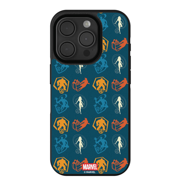Marvel Fantastic Four Pattern 2 iPhone Bump Phone Case for Apple iPhone