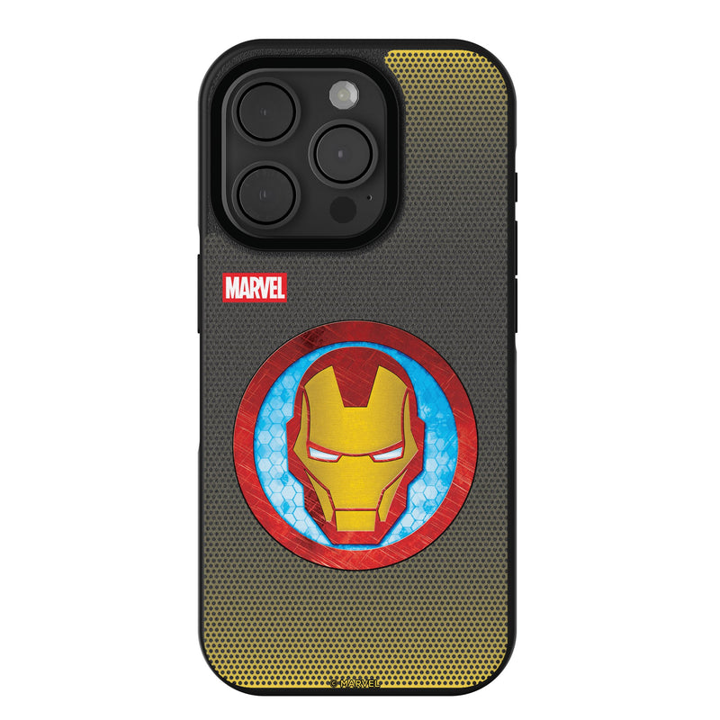 Marvel Avengers Iron Man Grid iPhone Bump Phone Case for Apple iPhone