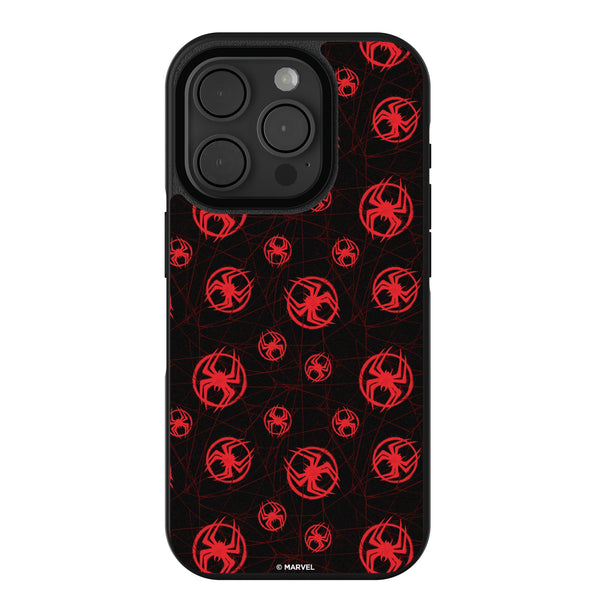 Marvel Miles Morales Pattern iPhone Bump Phone Case for Apple iPhone