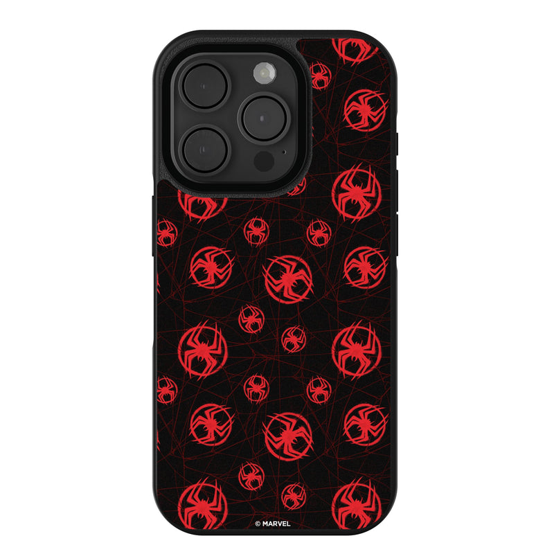 Marvel Miles Morales Pattern iPhone Bump Phone Case for Apple iPhone