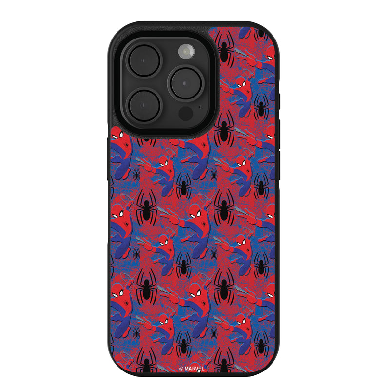 Marvel Spider-Man Pattern iPhone Bump Phone Case for Apple iPhone