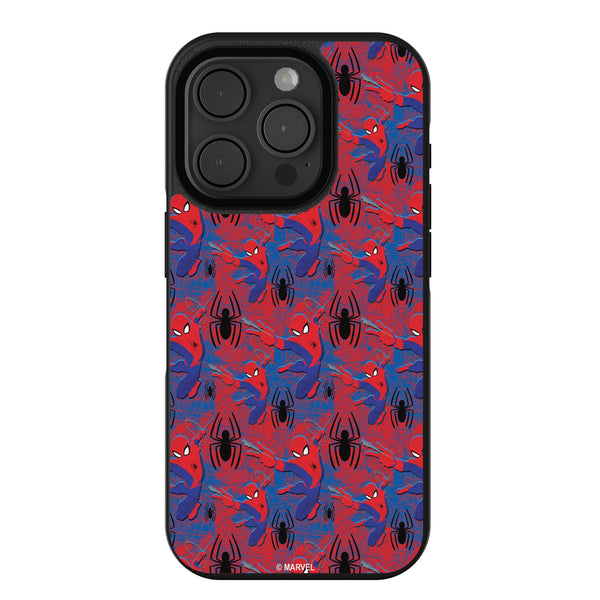 Marvel Spider-Man Pattern iPhone Bump Phone Case for Apple iPhone
