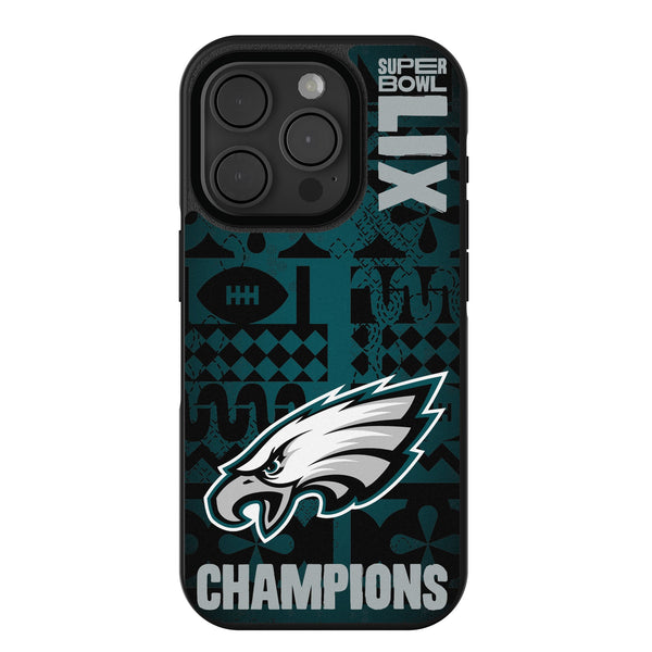 Philadelphia Eagles 2025 Super Bowl iPhone Bump Phone Case for Apple iPhone