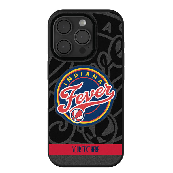 Indiana Fever Personalized Tilt iPhone Bump Phone Case for Apple iPhone