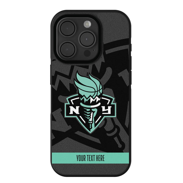 New York Liberty Personalized Tilt iPhone Bump Phone Case for Apple iPhone