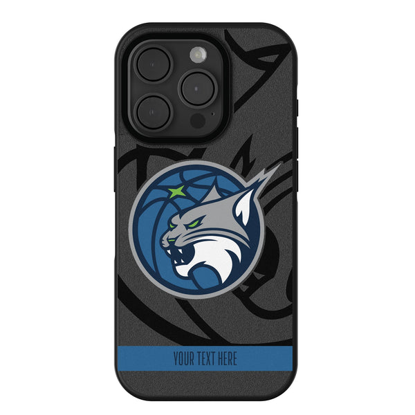 Minnesota Lynx Personalized Tilt iPhone Bump Phone Case for Apple iPhone