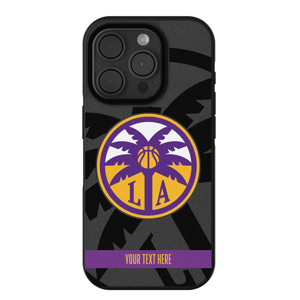Los Angeles Sparks Personalized Tilt iPhone Bump Phone Case for Apple iPhone