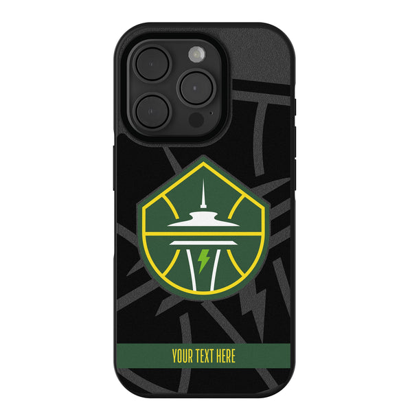 Seattle Storm Personalized Tilt iPhone Bump Phone Case for Apple iPhone