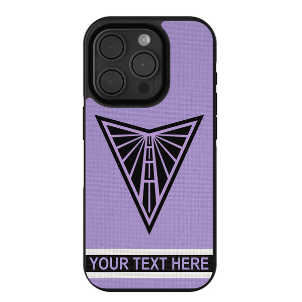 Golden State Valkyries Personalized Stripe iPhone Bump Phone Case for Apple iPhone