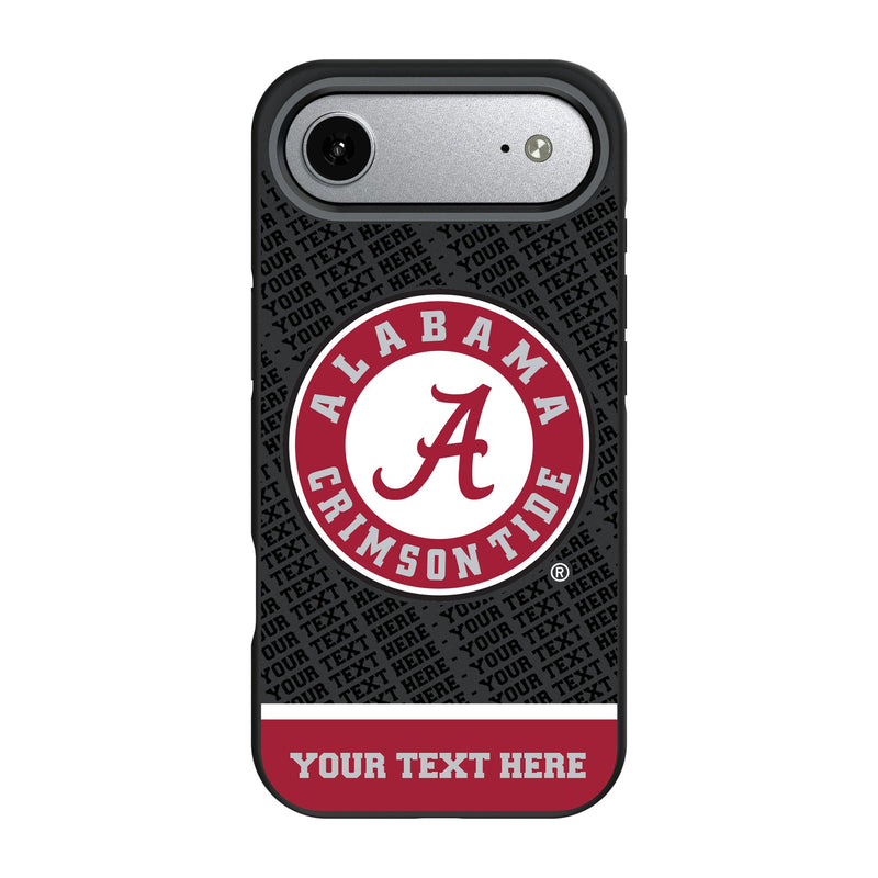 University of Alabama Crimson Tide Personalized EndZone Plus iPhone Bump Phone Case for Apple iPhone