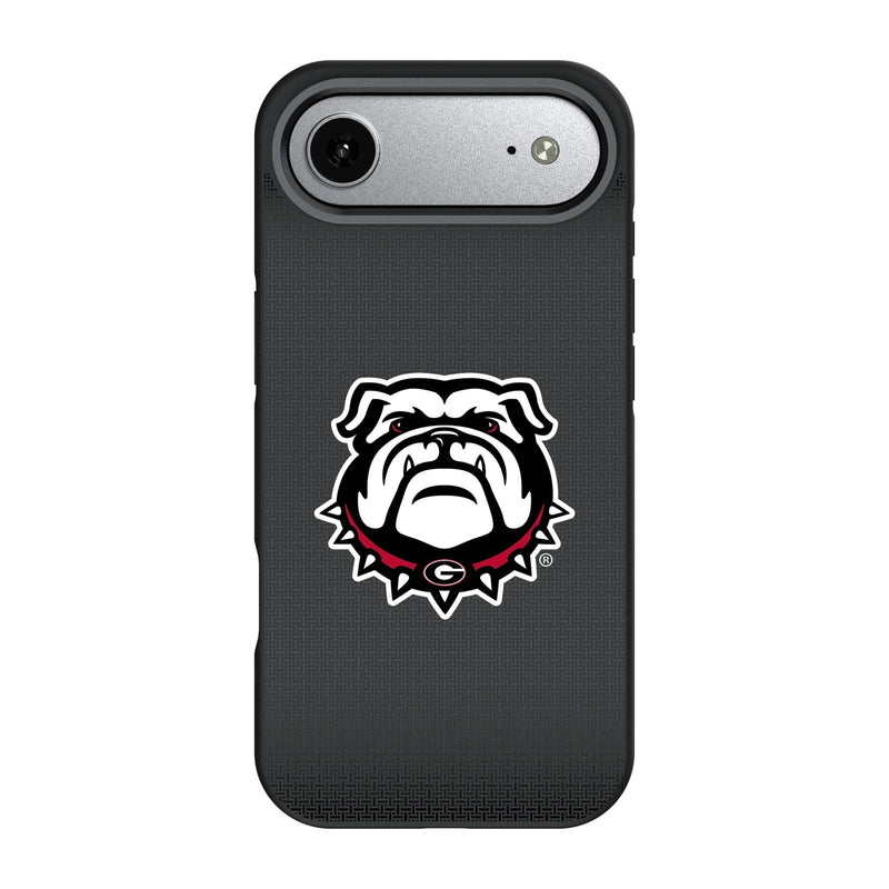 University of Georgia Bulldogs Uga Linen iPhone Bump Phone Case for Apple iPhone