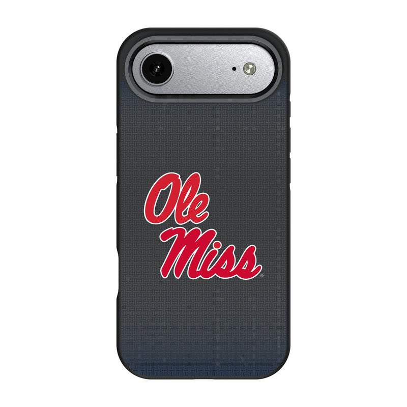 University of Mississippi Rebels Linen iPhone Bump Phone Case for Apple iPhone