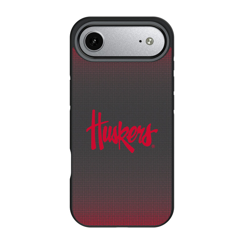 University of Nebraska Huskers Linen iPhone Bump Phone Case for Apple iPhone