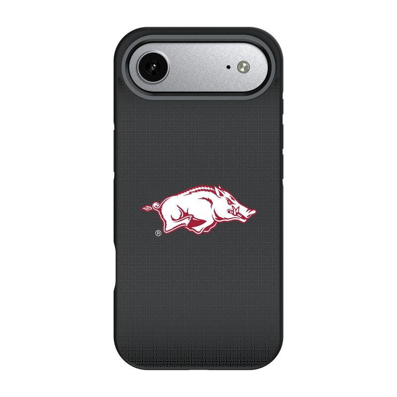 University of Arkansas Fayetteville Razorbacks Linen iPhone Bump Phone Case for Apple iPhone