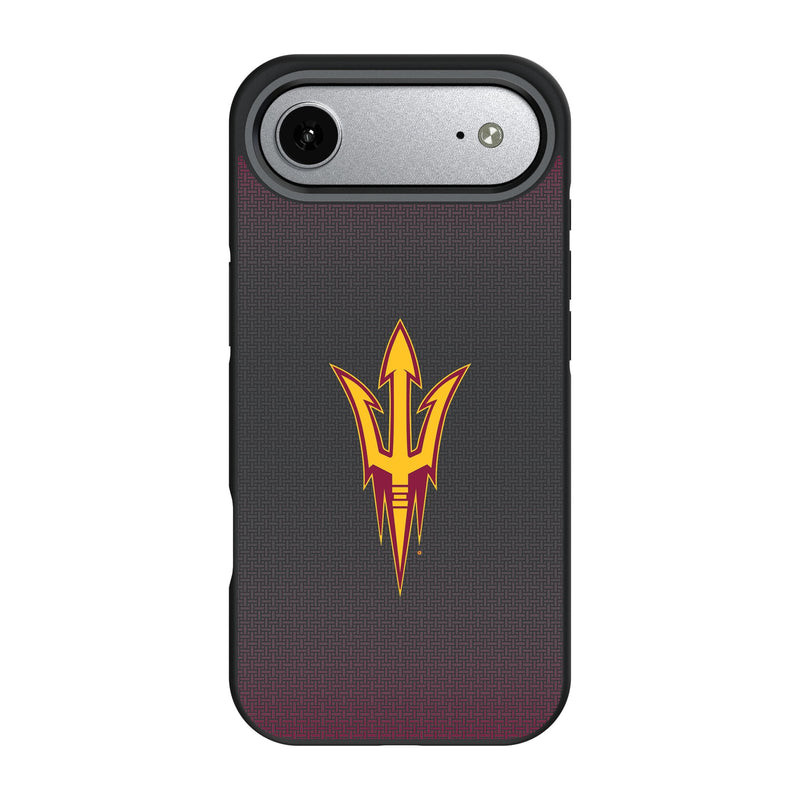 Arizona State University Sun Devils Linen iPhone Bump Phone Case for Apple iPhone