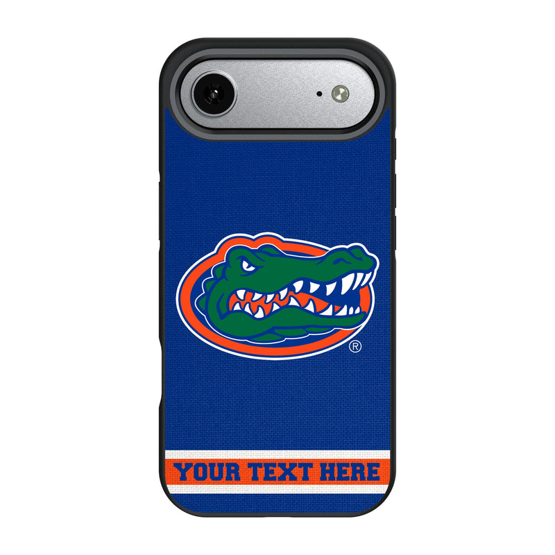 University of Florida Gators Personalized Stripe iPhone Bump Phone Case for Apple iPhone