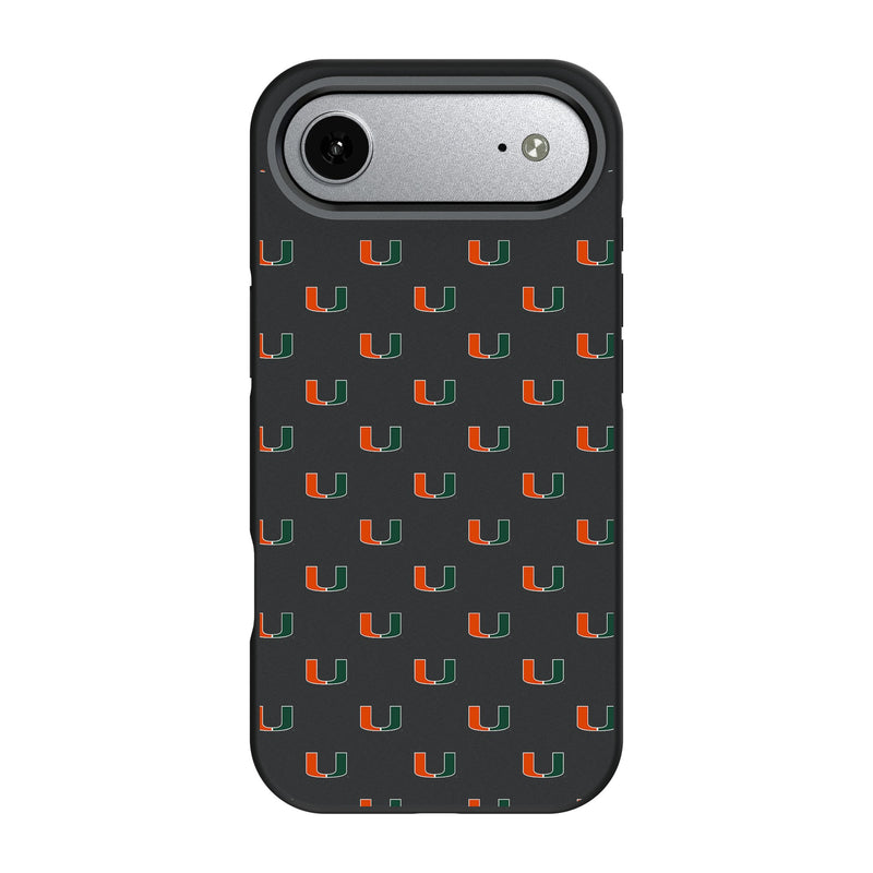 University of Miami Hurricanes Fashion Pattern iPhone Bump Phone Case for Apple iPhone