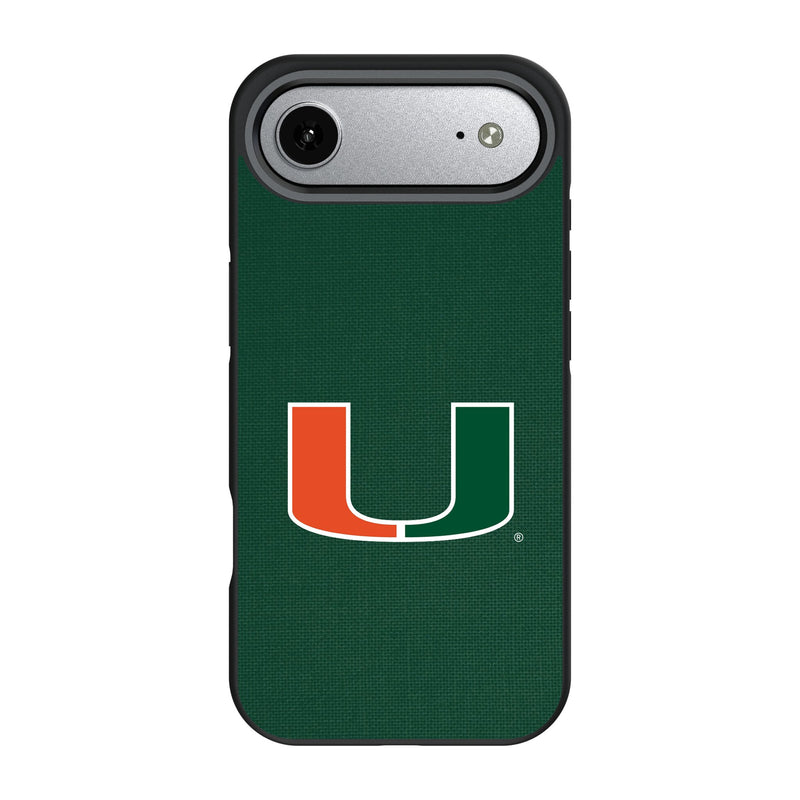 University of Miami Hurricanes Solid iPhone Bump Phone Case for Apple iPhone