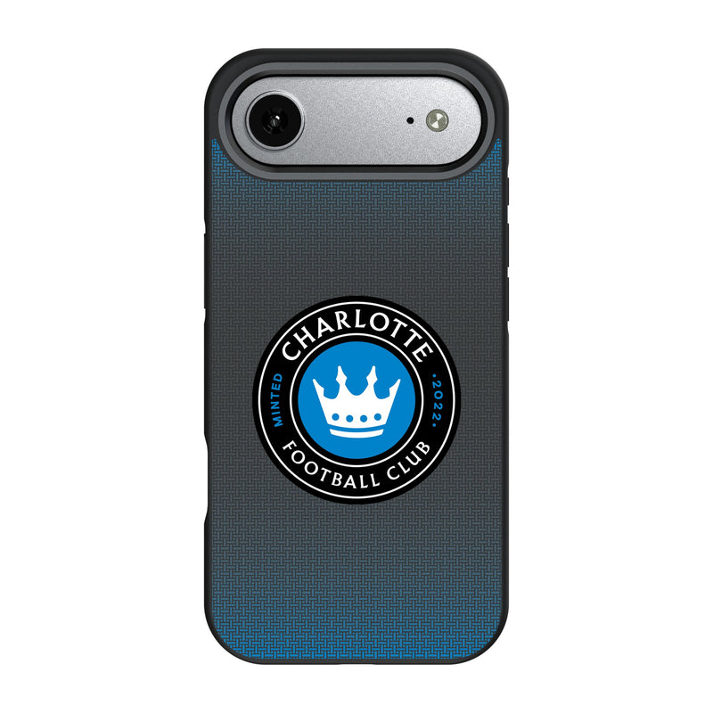 Charlotte FC Linen iPhone Bump Phone Case for Apple iPhone