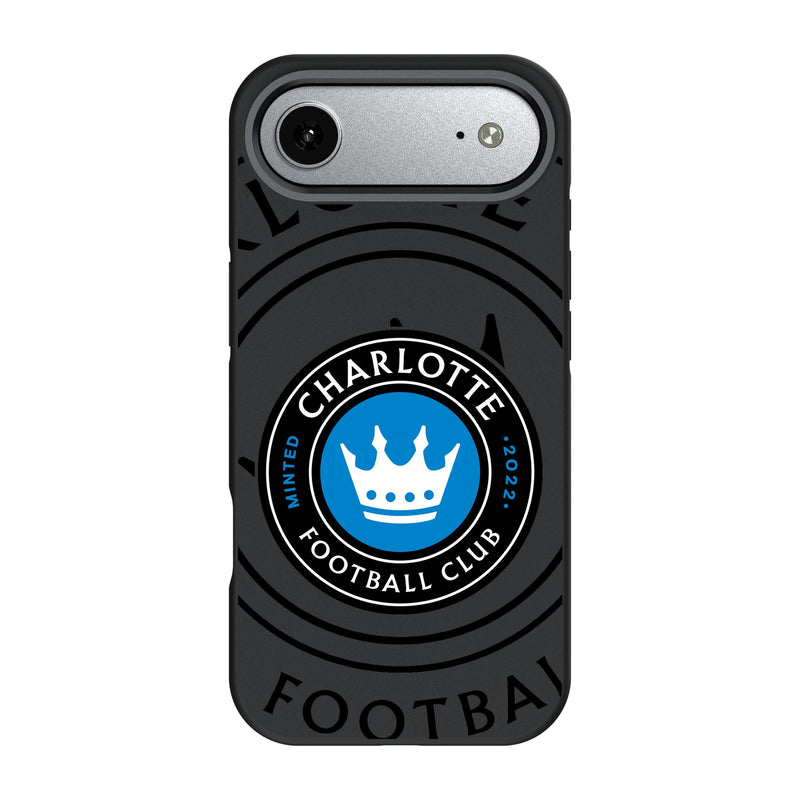 Charlotte FC Monocolor Tilt iPhone Bump Phone Case for Apple iPhone