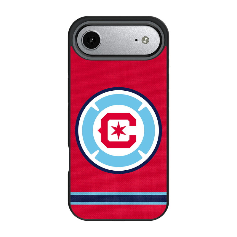 Chicago Fire Stripe iPhone Bump Phone Case for Apple iPhone