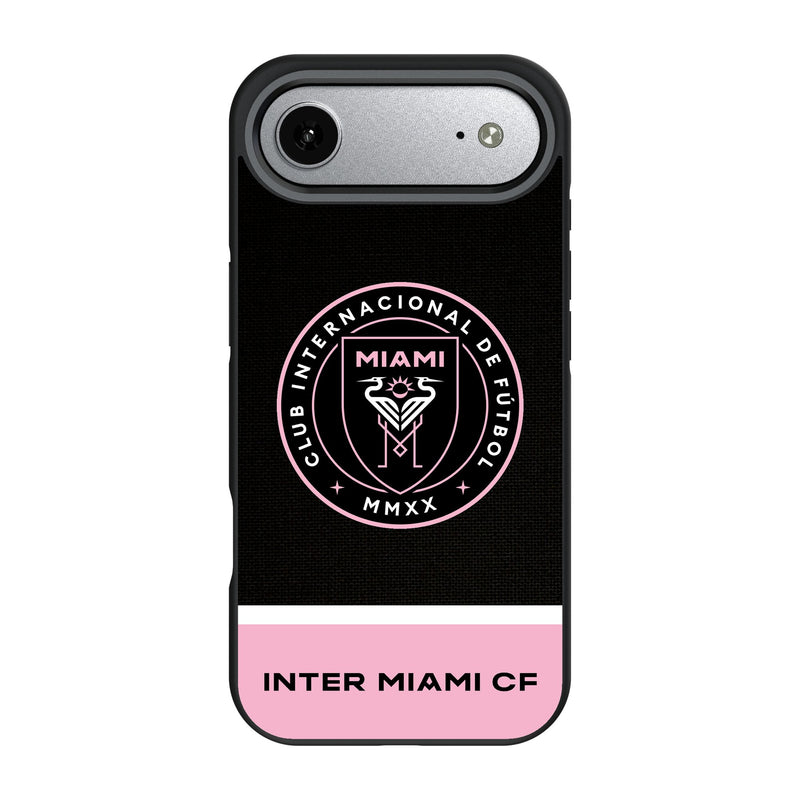 Inter Miami CF Endzone Solid iPhone Bump Phone Case for Apple iPhone