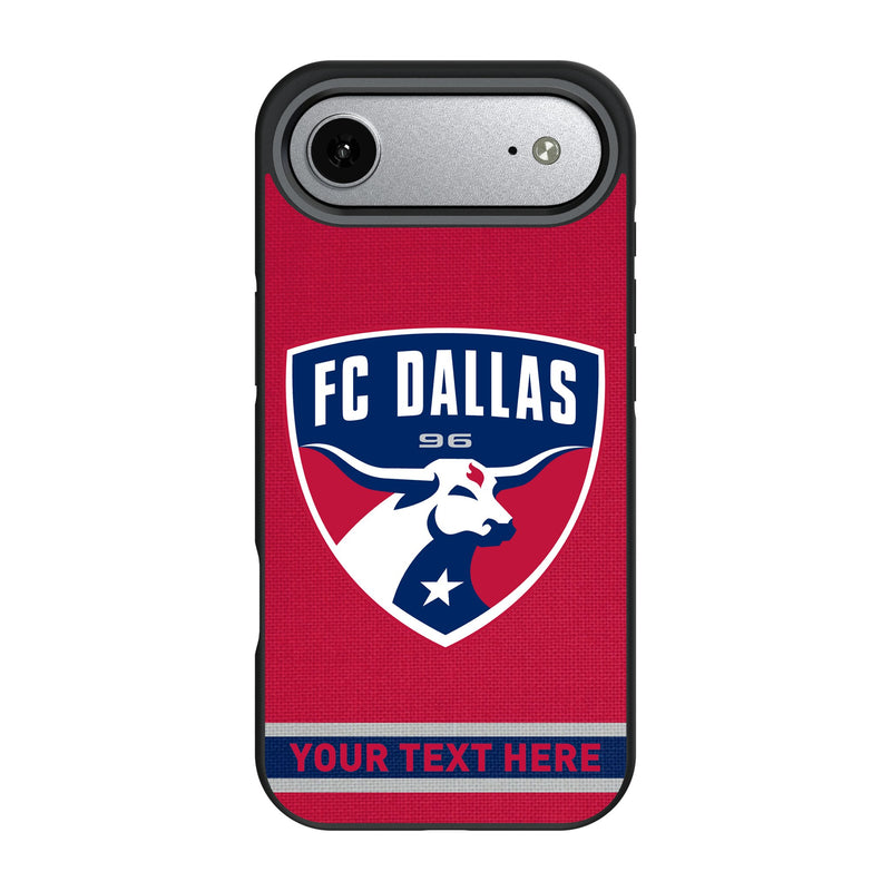 FC Dallas Personalized Stripe iPhone Bump Phone Case for Apple iPhone