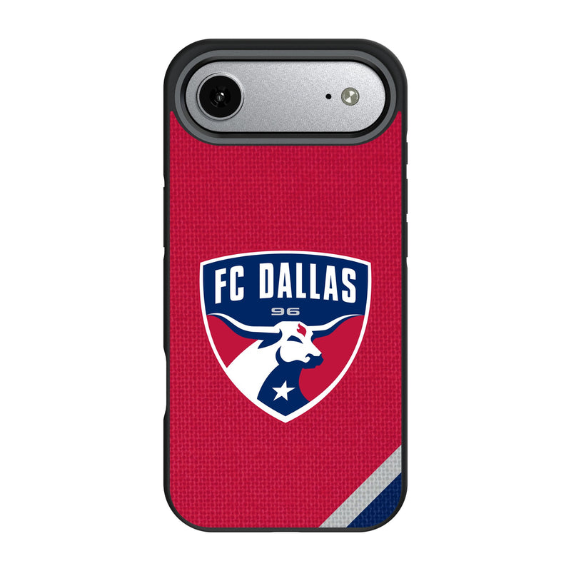 FC Dallas Diagonal Stripe iPhone Bump Phone Case for Apple iPhone