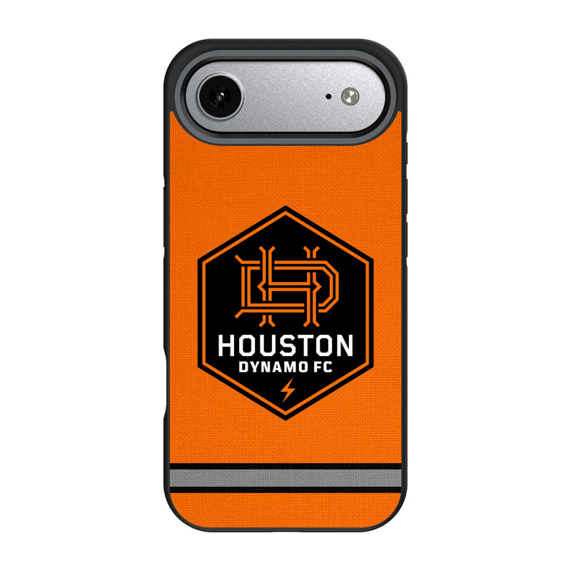Houston Dynamo Stripe iPhone Bump Phone Case for Apple iPhone