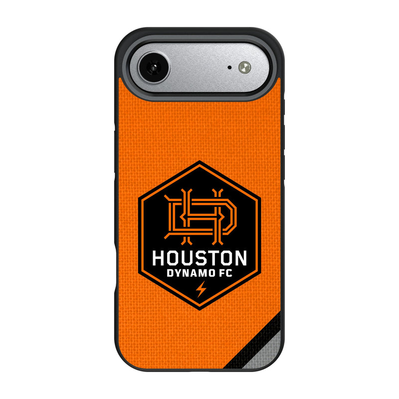 Houston Dynamo Diagonal Stripe iPhone Bump Phone Case for Apple iPhone