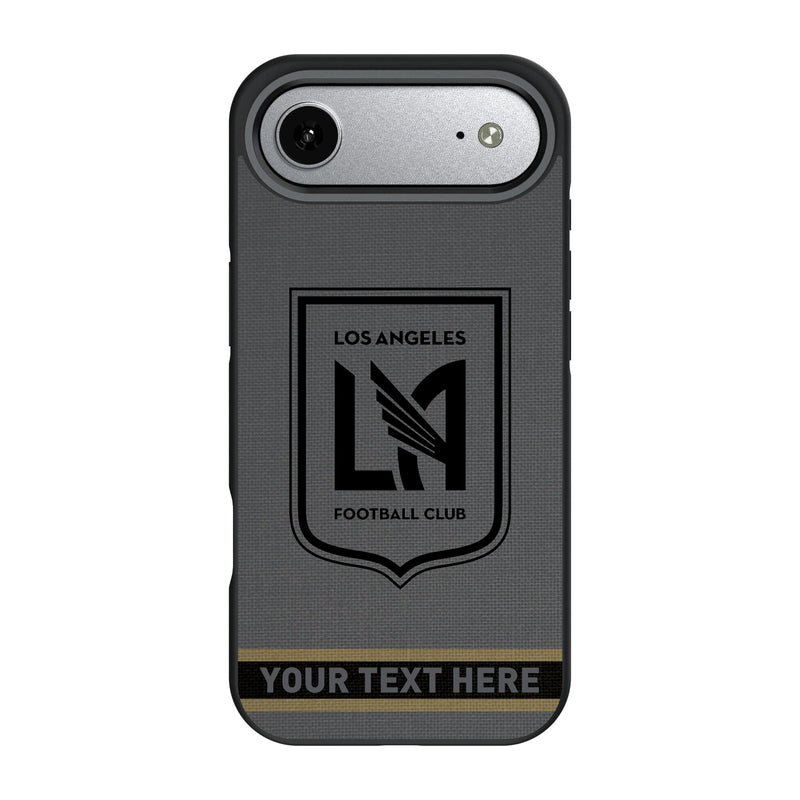 Los Angeles Football Club Personalized Stripe iPhone Bump Phone Case for Apple iPhone
