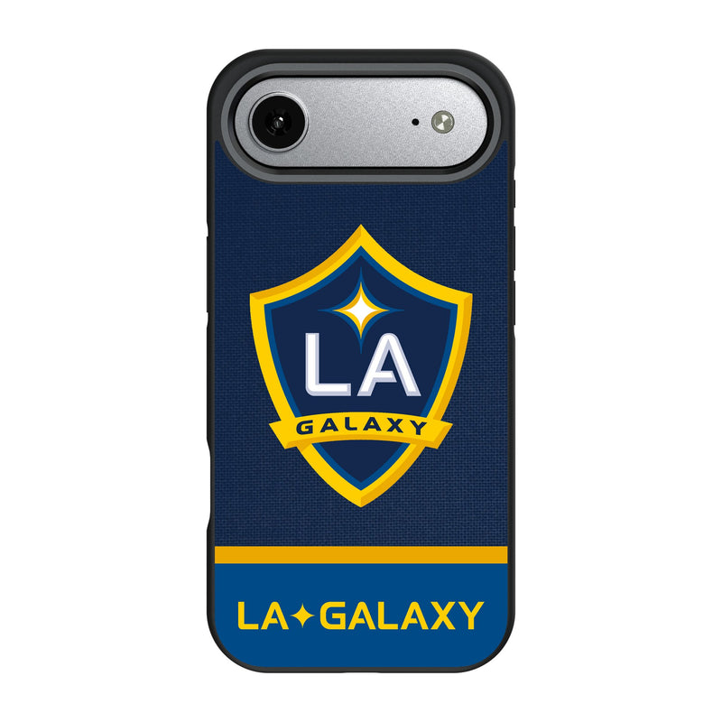 LA Galaxy Endzone Solid iPhone Bump Phone Case for Apple iPhone
