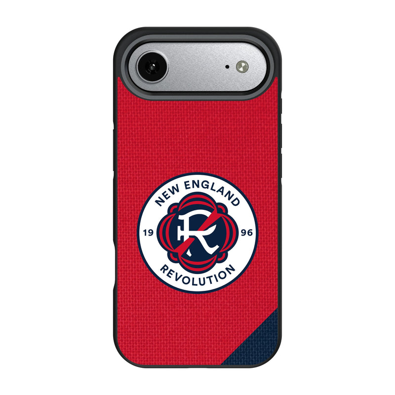 New England Revolution Diagonal Stripe iPhone Bump Phone Case for Apple iPhone