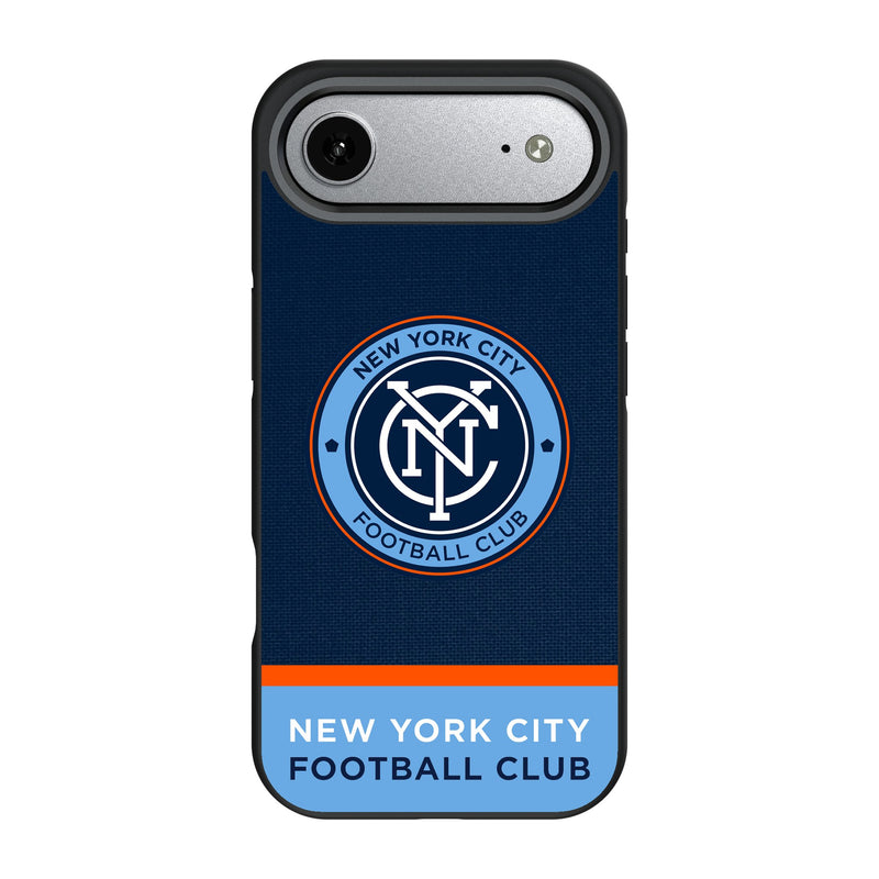 New York City FC Endzone Solid iPhone Bump Phone Case for Apple iPhone
