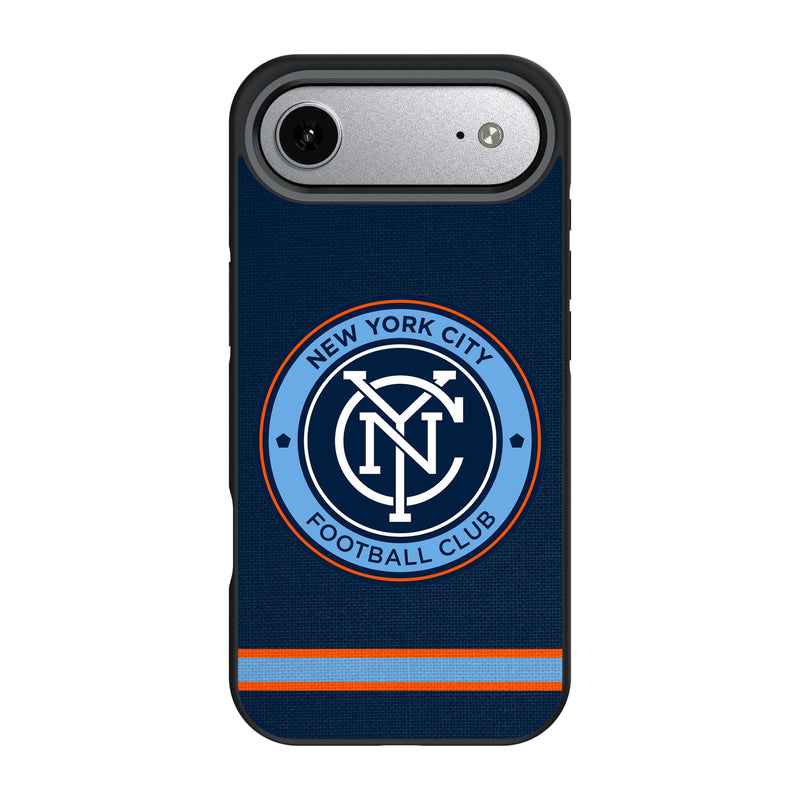 New York City FC Stripe iPhone Bump Phone Case for Apple iPhone