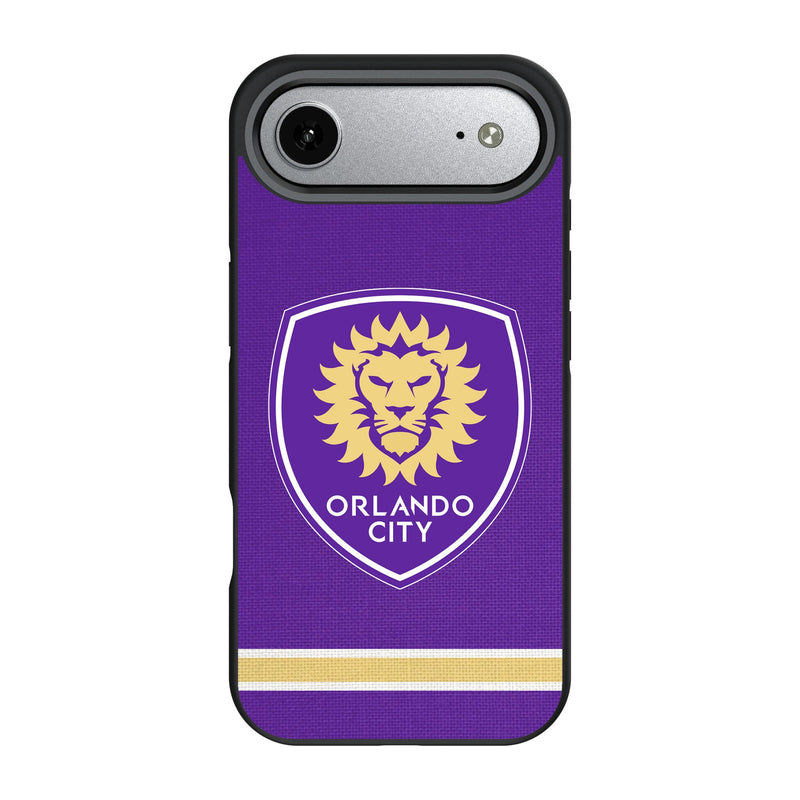 Orlando City Soccer Club Stripe iPhone Bump Phone Case for Apple iPhone
