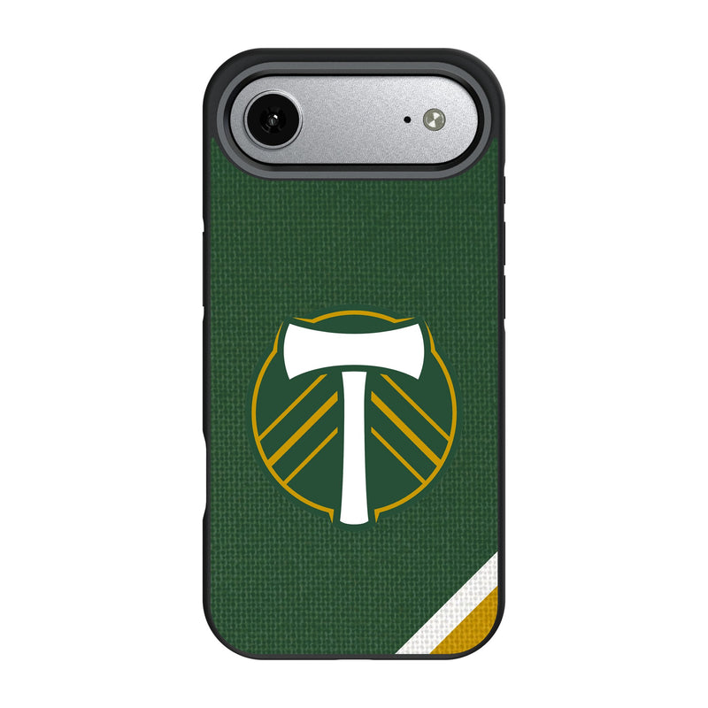 Portland Timbers Diagonal Stripe iPhone Bump Phone Case for Apple iPhone