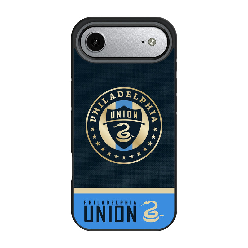 Philadelphia Union Endzone Solid iPhone Bump Phone Case for Apple iPhone