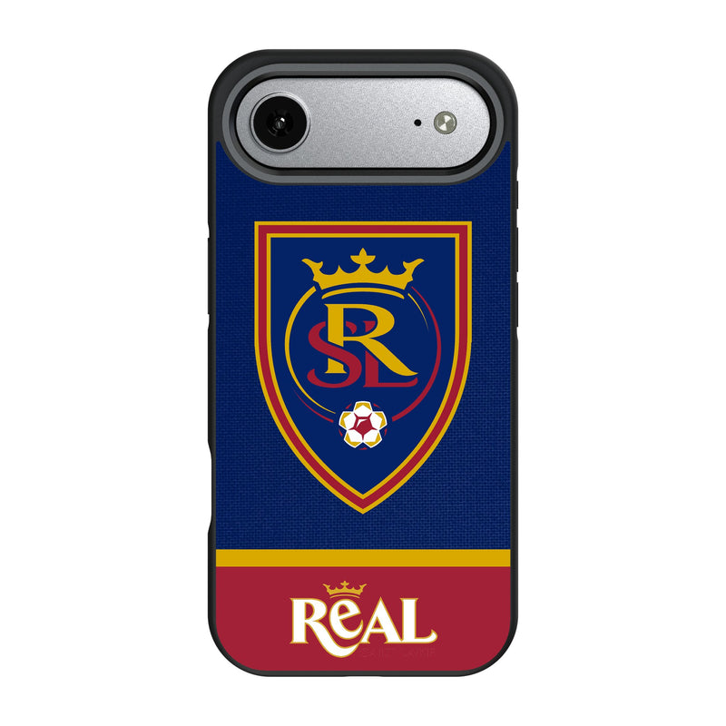Real Salt Lake Endzone Solid iPhone Bump Phone Case for Apple iPhone