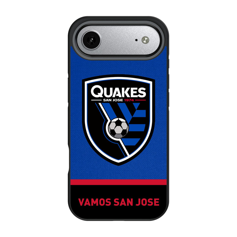 San Jose Earthquakes Endzone Solid iPhone Bump Phone Case for Apple iPhone